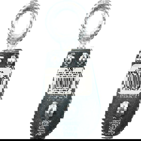 525 Lbs. Load Limit, Swivel Eye Snatch Block